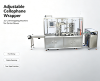 Machine d'emballage automatique en cellophane 3D sans résidus de produit à l'intérieur de la machine, machine d'emballage de boîtes en carton avec bande de déchirement