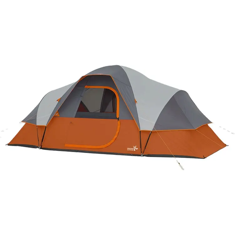 Tenda per famiglie all'aperto grande tenda da campeggio per Picnic 9 persone tenda a cupola estesa
