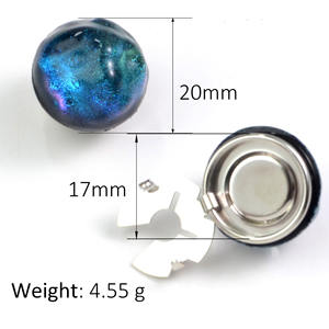 Cubiertas de Botones Personalizadas para Camisas de Mujer, Horóscopos, Cubiertas de Botones a Presión de 20 mm, Cubiertas de Botones Redondas Elegantes - Product Image 3