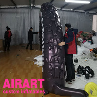 Arche gonflable en forme de pneu, ballon gonflable en forme de pneu pour accessoires d'arche de course