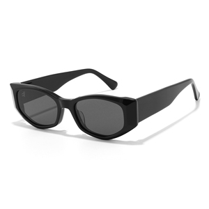 Custom Logo Cat Eye <b>Sunglasses</b> Full Rim UV400 Protection Unisex Casual Acetate <b>Frame</b> Lens Color Customization - Product Image 4