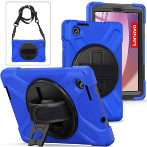 Étui robuste antichoc pour tablette <span class=keywords><strong>Lenovo</strong></span> <span class=keywords><strong>Tab</strong></span> M8 Gen <span class=keywords><strong>4</strong></span> TB-300FU <span class=keywords><strong>8</strong></span> pouces 2023, housse en silicone épaisse pour enfants avec sangle d'épaule et poignée - Product Image 5