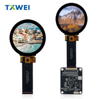 Module LCD IPS couleur rond de 2.1 pouces, écran tactile capacitif à stratification complète, module LCD résolution 480*480