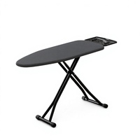 Planche à repasser professionnelle haut de gamme pliable en acier, design moderne et minimaliste, grande taille, avec support en tube d'acier A3
