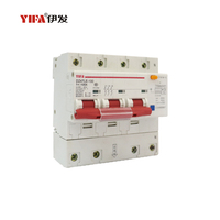 Disjoncteur miniature (MCB) en plastique DZ47LE-100 de haute qualité, capacité de coupure 10kA, 230V