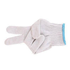 Guantes de Punto Sin Costuras de Algodón y Poliéster Duraderos de 50 g/par, Puño de Seguridad Antideslizante, Protección Contra el Calor y los Cortes, Diseño Transpirable - Product Image 1
