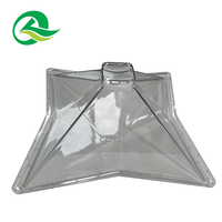 Boîtier de caméra semi-rigide thermoformé sur mesure en ABS et PC haute résistance pour dôme de caméra de sécurité
