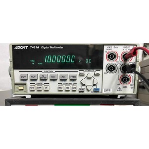 Multímetro digital ADCMT 7461A, apariencia con daños, en buen estado de segunda mano H - Product Image 3