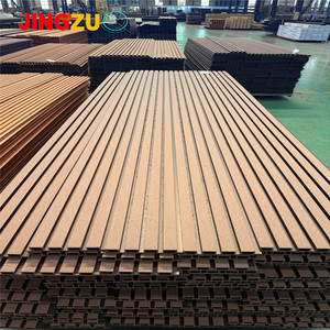 Panel de Revestimiento Exterior WPC, Precio de Fábrica China, Panel de Pared WPC de Madera y PVC Impermeable, Revestimiento Exterior de Coextrusión Encastrable - Product Image 3