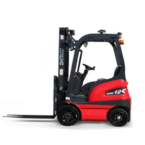 1.2 Ton 4 Fulcrum küçük Mini elektrikli Forklift