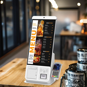 Quiosco de pago personalizado de escritorio de 21,5 pulgadas, sistema POS de restaurante, máquina de pago con tarjeta de crédito para cafetería, Bar - Product Image 2