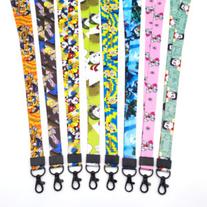 Manufacturer Professional Customizable Logo Neck Retractable ID Card Badge <b>Polyester</b> <b>Lanyard</b> OEM/ODM - Product Image 3