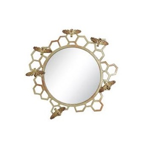 Espejo de pared de Metal decorativo de pared de calidad estándar de diseño moderno para baño de pared Hotel restaurantes y salón de India - Product Image 5