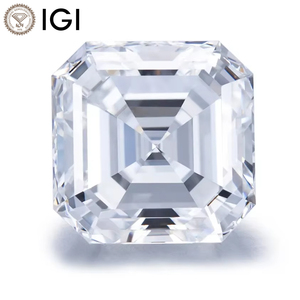 IGI Certificate Excellent Cut 1~5CT CVD HPHT VVS VS D Color Loose Synthetic Diamond Fancy Shaped Asscher Cut Lab Grown Diamond - Product Image 1