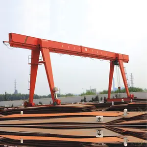 Çin portal vinçler 10 ton MH tipi 5 ton elektrikli vinç kaldırma 16 ton bir çerçeve portal vinç tek kirişli