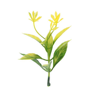 Venta al por mayor de plantas verdes artificiales de plástico variedad de ratán montado en la pared para Daisy Home Party decoración de pared ratán montado en la pared - Product Image 5