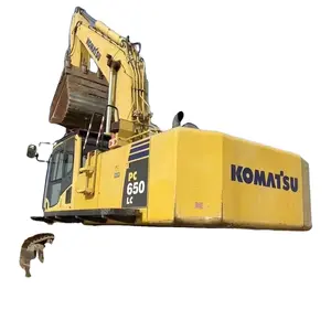 Good condition weight 66.4TON KOMATSU PC650 Used Engineering and Construction Machine Digger for sale