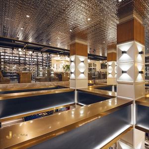 EX026 300 Series 3D Water Ripple Corrugated Stainless Steel Plate Bending Interior Decoration Wall Panel Ceiling Stylish <b>Sheets</b> - Product Image 5