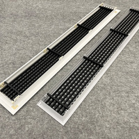 Grille de retour d'air décorative en alliage d'aluminium sur mesure avec motifs découpés artistiques