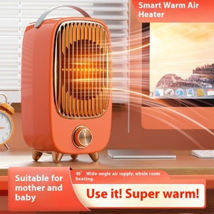 Nieuwe PTC-ventilatorverwarmer 1200W Klasse Energiezuinige mechanische bediening Kunststof desktopverwarmer Bescherming tegen oververhitting 30m dekking LED - Product Image 3