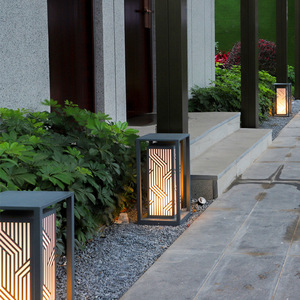 New Chinese Style Outdoor Lawn <b>Light</b> Waterproof Villa Garden Landscape Lamp Modern Courtyard <b>Pathway</b> Bollard <b>Light</b> - Product Image 2