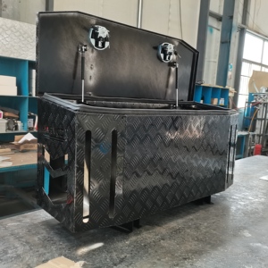 Boîte de rangement pour matériel personnalisée, boîte ménagère, boîte en aluminium, boîte à outils <span class=keywords><strong>vide</strong></span>, <span class=keywords><strong>valise</strong></span> à outils - Product Image 3