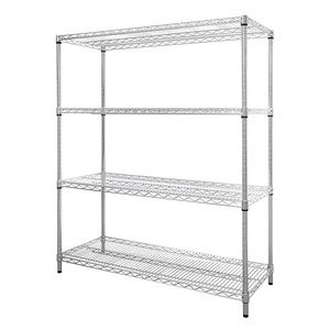 Estante de Almacenamiento de Acero Resistente de 4 Niveles, Ajustable, con Recubrimiento en Polvo Azul y Naranja, Estructura Principal y Secundaria - Product Image 6