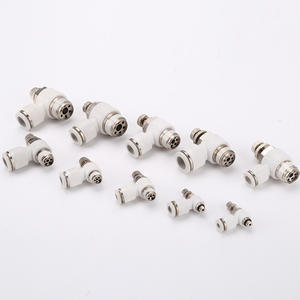 Vanne de régulation de vitesse à raccord rapide pneumatique SL avec connecteur de raccordement SL4-M5/6-01/8-02/10-03/12-04 inclus - Product Image 5