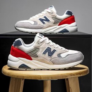 Sneakers da <span class=keywords><strong>Uomo</strong></span> con Lacci, Tomaia in Rete, <span class=keywords><strong>Scarpe</strong></span> da Corsa alla Moda Versatili, <span class=keywords><strong>Comode</strong></span> e Leggere, <span class=keywords><strong>Scarpe</strong></span> Casual Classiche 580 - Product Image 6