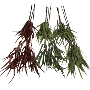 Feuilles de saule artificielles à longues tiges 54 pouces en caoutchouc souple pour décoration de mariage - Product Image 5