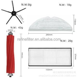 Roborock S7 S70 – brosse latérale en plastique de 2.16 pouces, pièce de rechange pour aspirateur Robot intelligent, usage domestique - Product Image 2