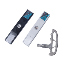 Panneau électrique en acier inoxydable, finition usinée CNC, serrure Rittal Ms896-A3, étanche et durable