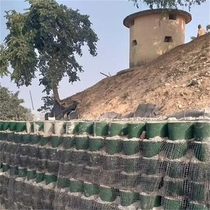 2/4/6/8 inch Chiều cao 1.5mm Độ dày 445mm hàn nhựa đục lỗ di động Web HDPE geocell cho tường chắn - Product Image 3