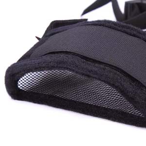 Bozal de malla suave ajustable para perros pequeños, medianos y grandes, 5 tamaños, bozal antiladridos, bozal para morder, accesorios para mascotas - Product Image 5