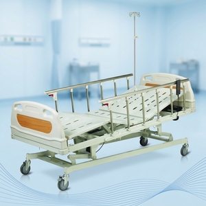 Lit médical électrique à cinq fonctions, directement de l'usine chinoise, avec positionnement Trendelenburg, pour les soins intensifs et les soins à domicile - Product Image 5