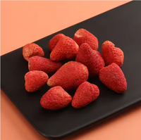 Zonder Suiker Toegevoegde Gevriesdroogde Aardbeien Fd Aardbei Chips Gedroogd Fruit Snacks Gevriesdroogd Fruit Bessen Chips