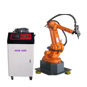 Hersteller preise Roboterarm Automatische Metall lasers chweiß maschine 2000W 3000W Mit Roboterarm