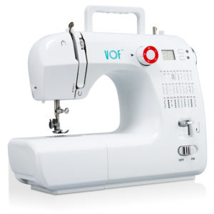 Machine à coudre électrique domestique <span class=keywords><strong>VOF</strong></span> FHSM-702, mini, plate, point noué, avec moteur et fonction de point de recul automatique pour tissus - Product Image 1