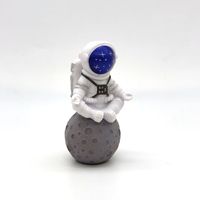 Astronaute Figure Statue Figurine Spaceman Sculpture Jouets Éducatifs Bureau Décoration de La Maison Astronaute Modèle Enfants Cadeau