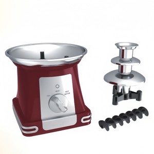 Máquina de chocolate caliente de 3 niveles, eléctrica, de acero inoxidable, para mesa, para derretir chocolate caliente, para fiestas y postres. - Product Image 3