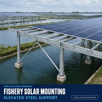 Structure de montage solaire au sol de type N, préfabriquée en usine, avec cadre renforcé en Zn-Al-Mg et connexions par boulons, pour projets utilitaires