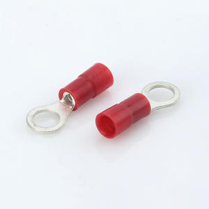 Terminales de Anillo Rojo <span class=keywords><strong>RVN</strong></span> 1.25-5S, Conector Tipo Espada, Acepta Cables de Calibre 22AWG a 16AWG - Product Image 2