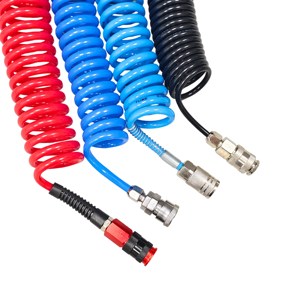 Manguera Neumática Espiral de PU de Alta Calidad, Colorida, de 10-50 Metros de Longitud, con Conectores Rápidos para Agua, Fluidos, etc. - Product Image 5
