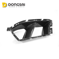 Conducto de Aire Delantero de Repuesto Profesional Compatible con BMW M3 G80 BMW M4 G82 2021+ Estilo MP, Juego de Piezas de Fibra de Carbono Preimpregnada en Autoclave