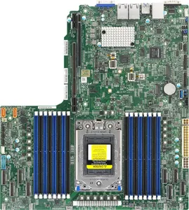 เซิร์ฟเวอร์ H12SSW-NTR รุ่นปรับปรุงใหม่ เมนบอร์ด DDR4-3200MHz ผ่านการทดสอบแล้ว รองรับซีพียู AMD EPYC 7003/7002 ซีรีส์ พอร์ต USB 2.0 - Product Image 1