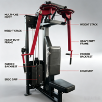 Machine de musculation professionnelle POWER X de Dezhou, Chine, pour exercices Pec Fly et Deltéens arrière