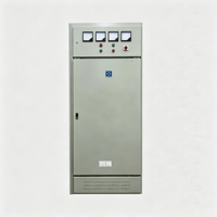 Armoire de compensation à faible tension AC 380V Zhixin GGJ à économie d'énergie, panneau de réglage de puissance réactive IP30, condensateurs 4-12 voies