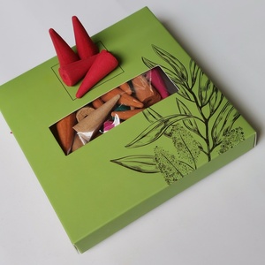 Waterfall <b>Cone</b> Natural Tower Reflue Back Flow <b>Incense</b> <b>Cones</b> <b>Incense</b> <b>Cone</b> - Product Image 3