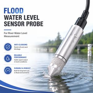 Sonde de niveau d'eau 4-20mA 0-5V pour la mesure du niveau d'eau des rivières - Product Image 1