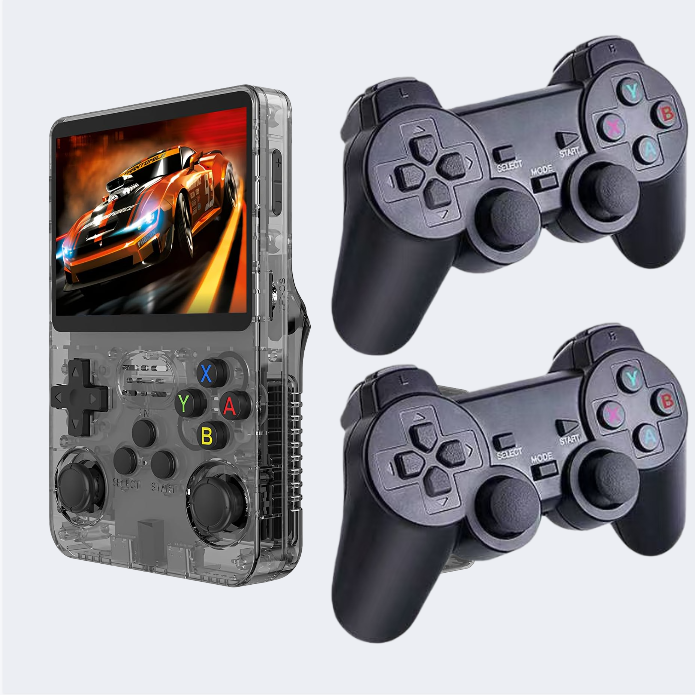 Noir Une paire de poignées